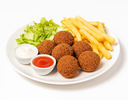 Falafel la farfurie